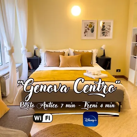 Genoa Centre Porto Antico 7Min • Trains 4Min Apartment Exterior photo